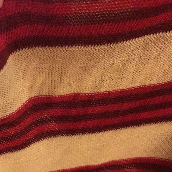 Patriotic Flag Themed sweater vest/tunic size S - Picture 8 of 10